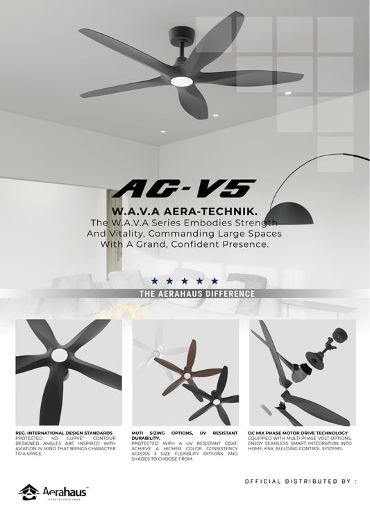 AG-V5 Aerahaus Technik DC Ceiling Fan
